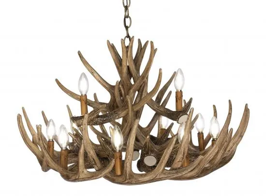 Whitetail 15 Cast Cascade Antler Chandelier