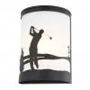 Golf 1-Light Wall Sconce