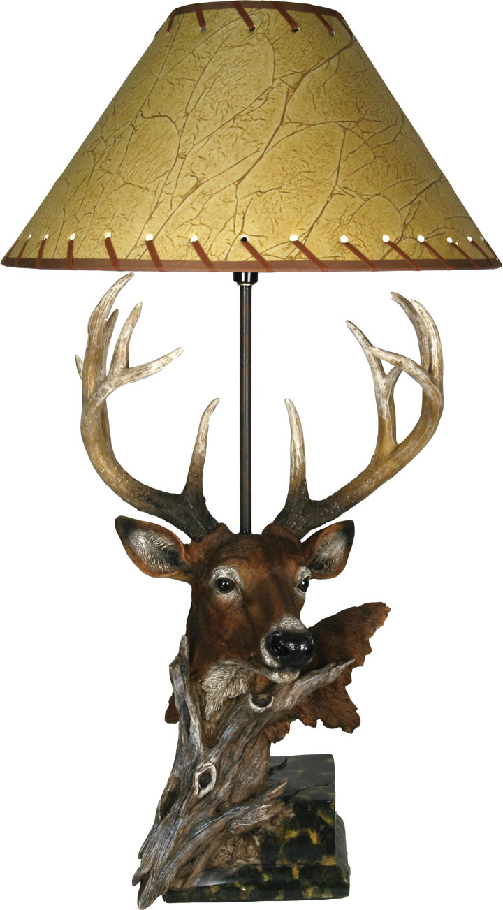 Rustic Antler Lamps Deer Table Lamp Lighting And Decor Deer Table Lamp