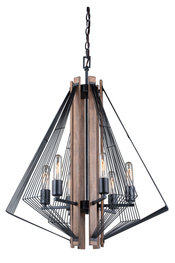 Rustic Chandeliers Dearborn Black Wood Edison Nautical Modern 6 Dearborn Black Wood Edison Nautical Modern 6 Light Chandelier