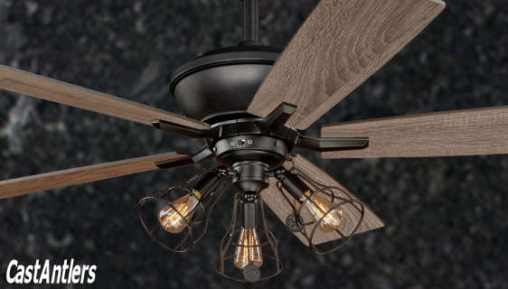 Standard Size Fans - | Rustic Lighting and Decor from CastAntlers Standard Size Fans - | Rustic Lighting and Decor from CastAntlers - 52