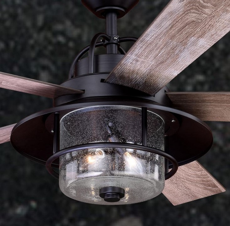 Outdoor Rustic Ceiling Fans Lake Home