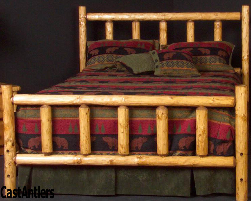 Traditional Log Bed