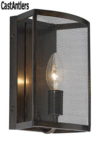 1-Light Heritage Bronze Wall Sconce