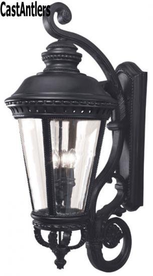 4 Light Castle Outdoor Porch Wall Lantern