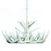 **Pure White** Whitetail 12 Cast Cascade Antler Chandelier