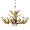 Verde Deer Antler Chandelier w/ Downlight