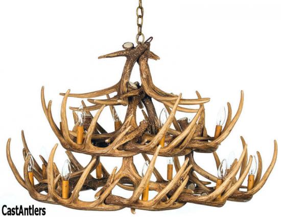 Whitetail 24 Cast Antler Chandelier