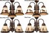 Creek Cabin Ceiling 52 inch Fan w/ Light Kit (Multiple Scene Options)