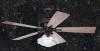 Rustic Farmhouse with 52 inch Ceiling Fan Vintage Schoolhouse Glass