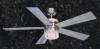 Contemporary 52-in. Ceiling Fan Brushed Nickel